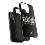 Parental Warning Oilfield Content Tough Phone Case (Black)