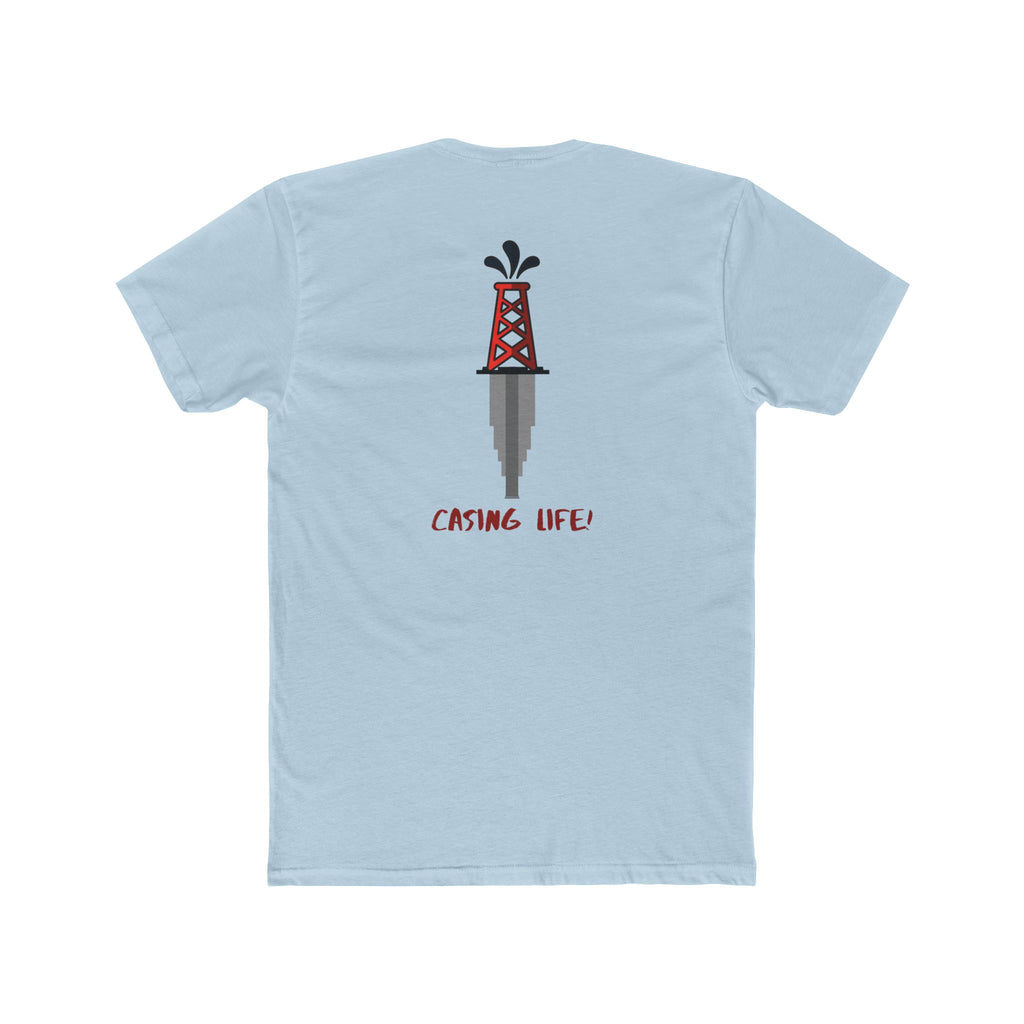 Casing Life Men's Cotton Crew Tee