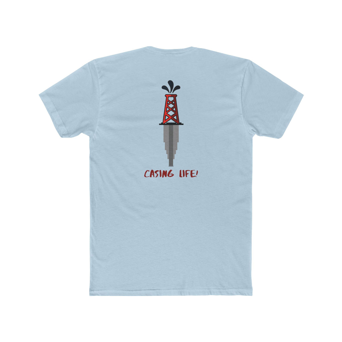 Casing Life Men's Cotton Crew Tee