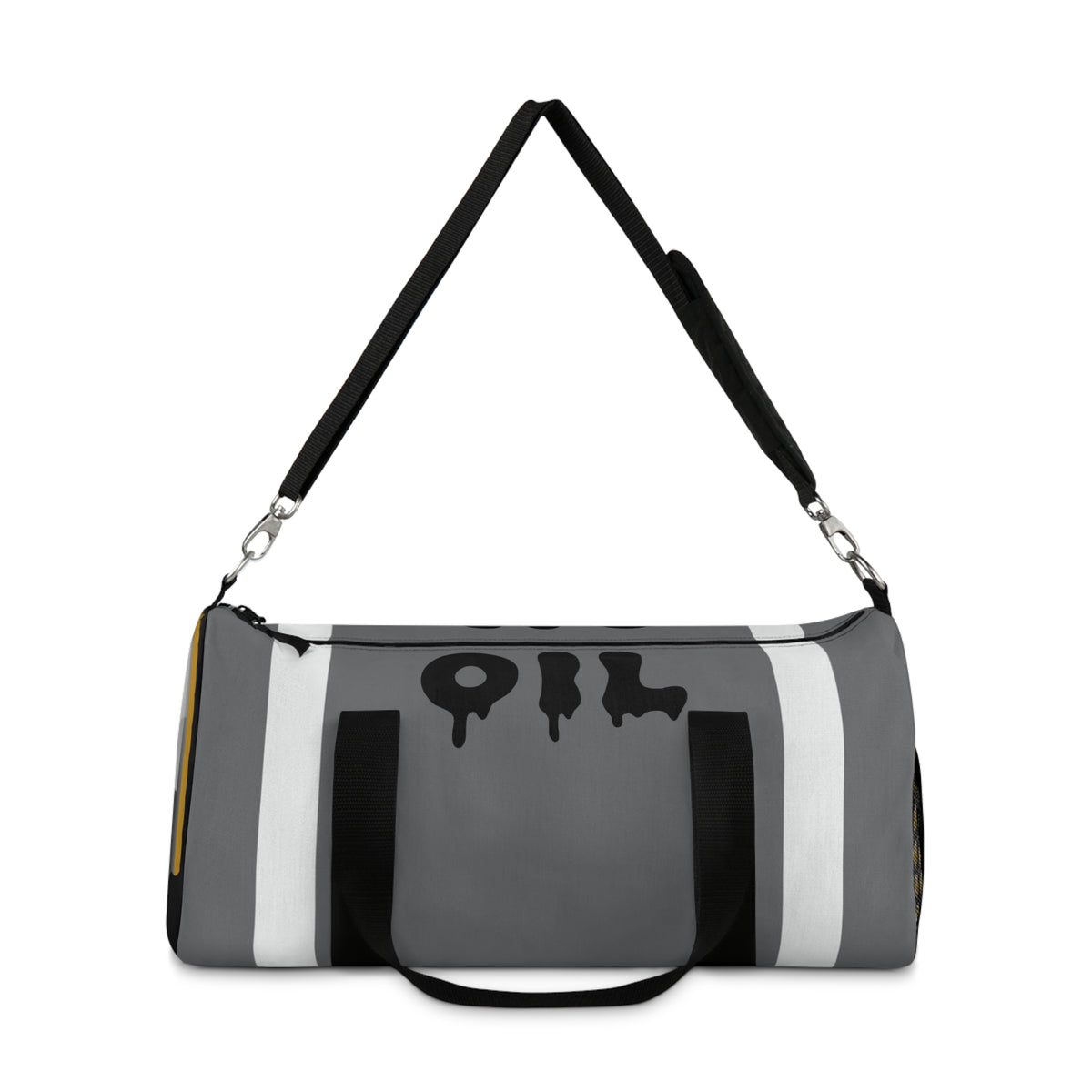 Oil Drum Oilfield Duffel Bag (Gray)