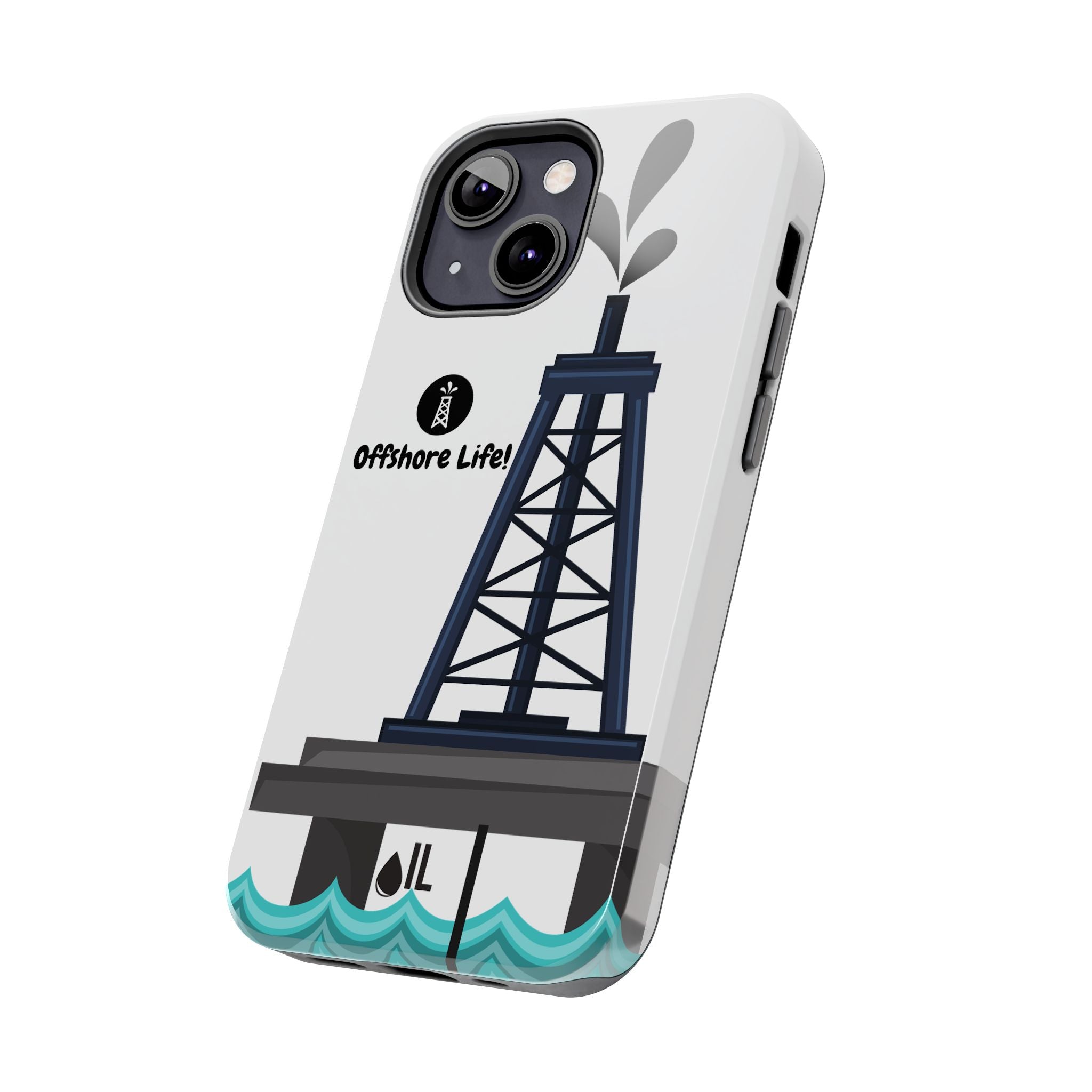 Offshore Life Tough Phone Case (White)