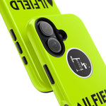 Oilfield Wife Tough Phone Case (Neon Green)