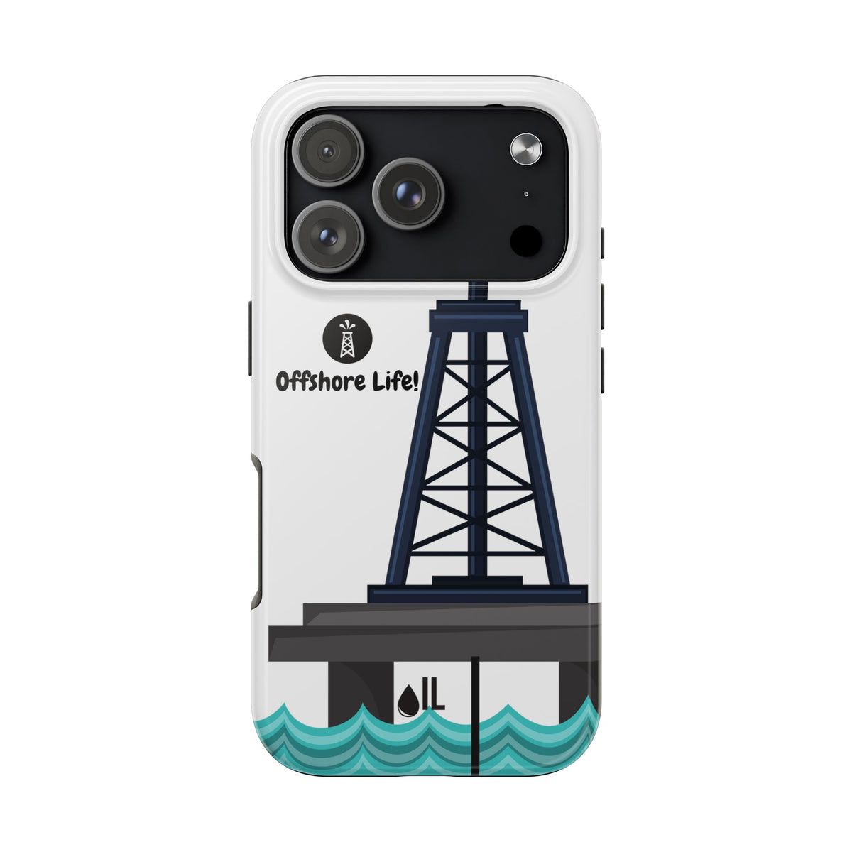 Offshore Life Tough Phone Case (White)