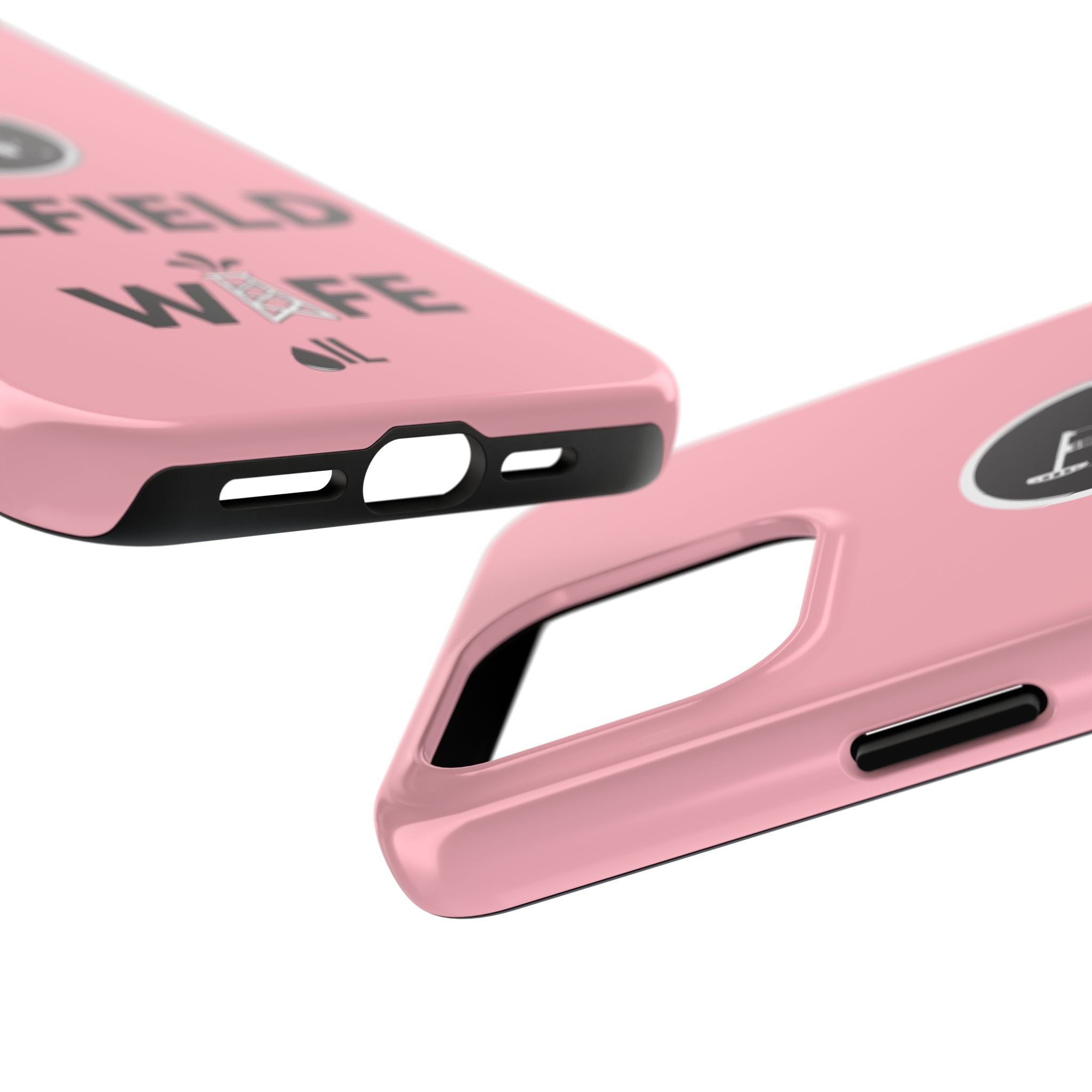 Oilfield Wife Tough Phone Case (Light Pink)