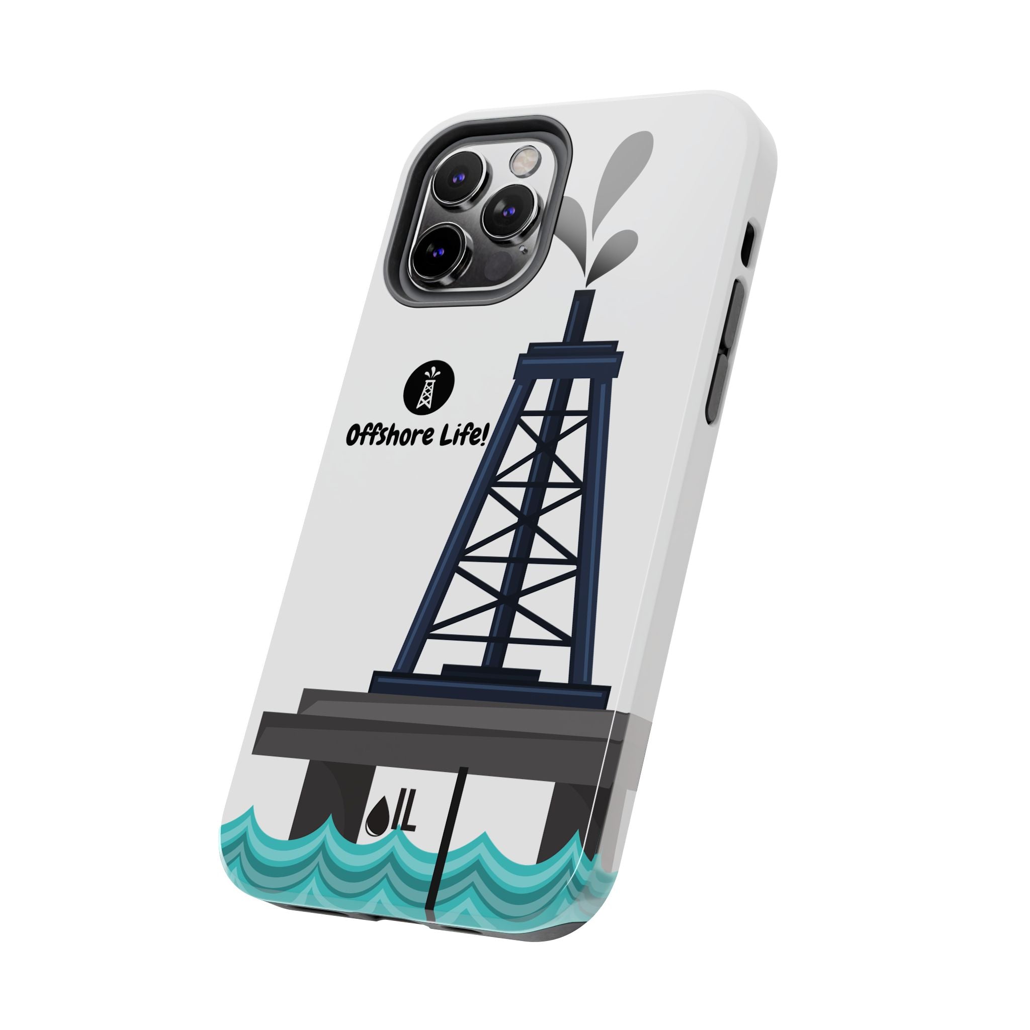 Offshore Life Tough Phone Case (White)