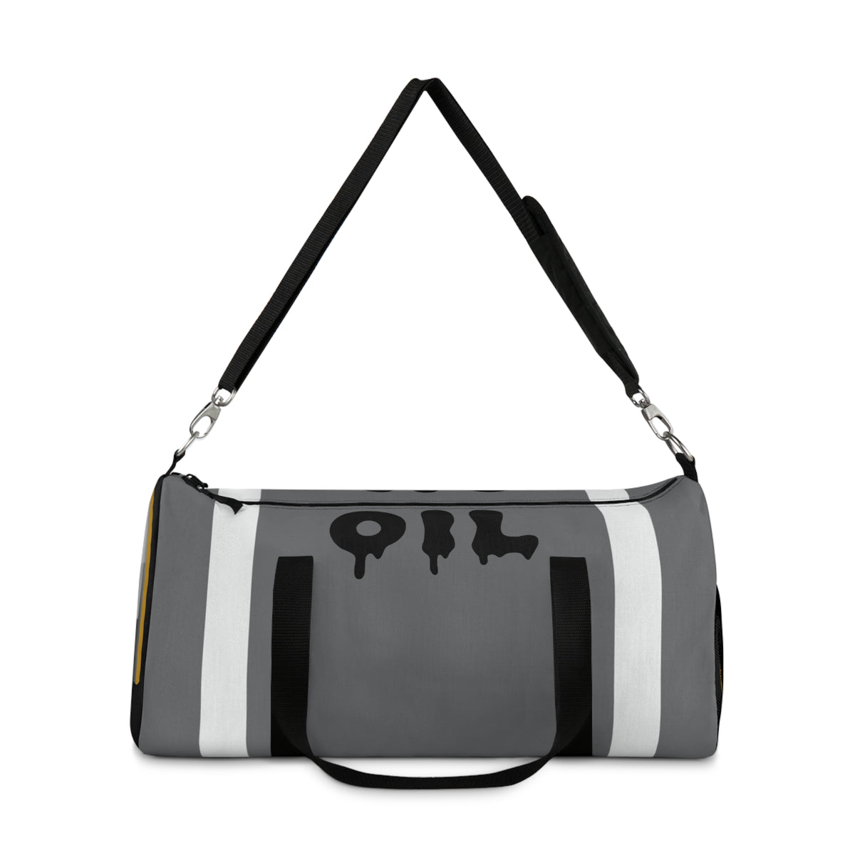Oil Drum Oilfield Duffel Bag (Gray)