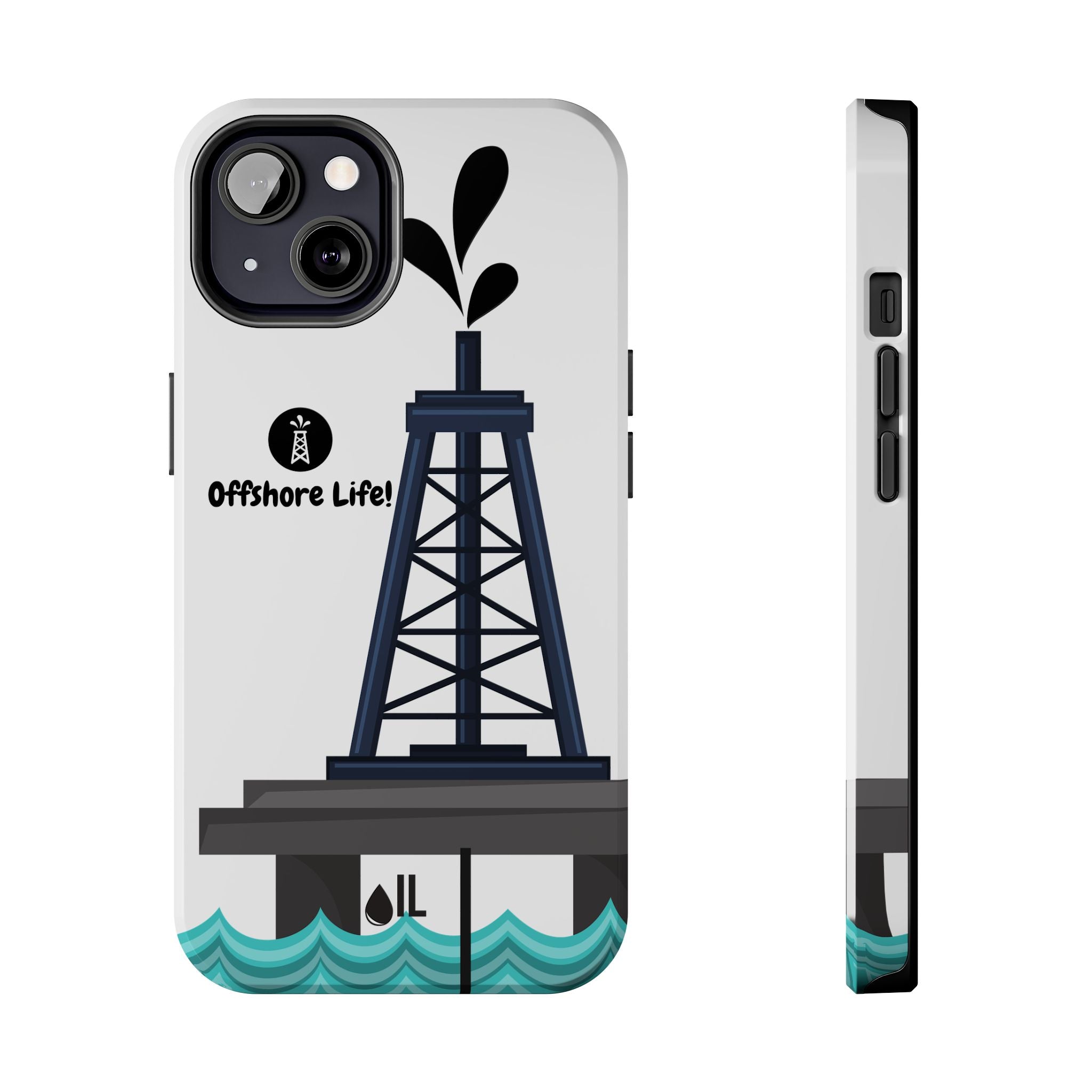 Offshore Life Tough Phone Case (White)