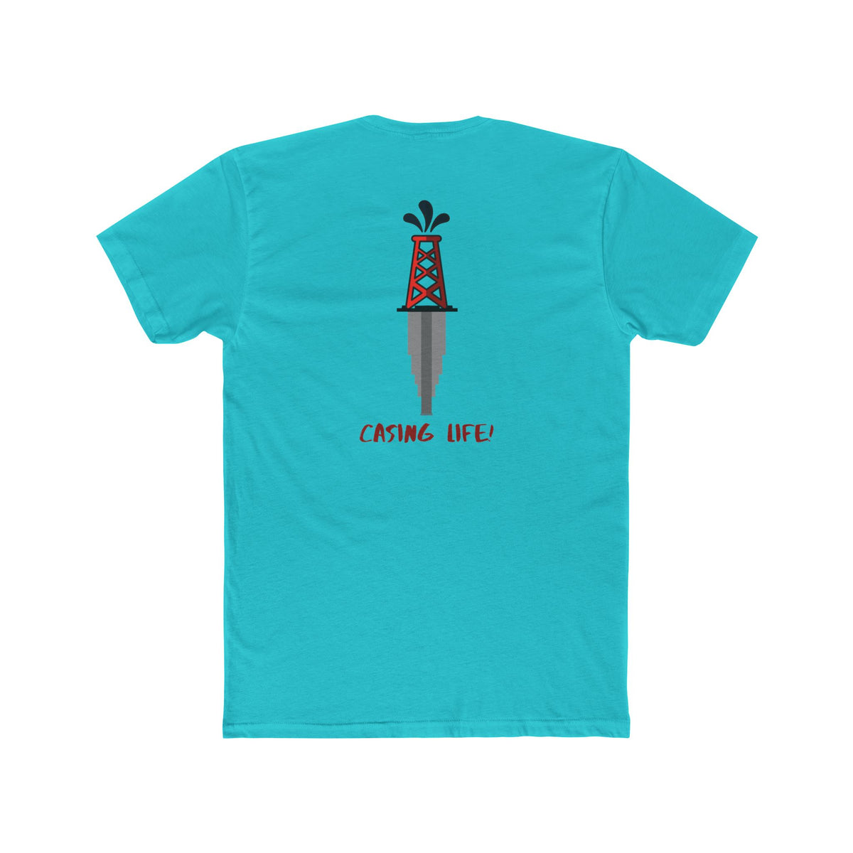 Casing Life Men's Cotton Crew Tee