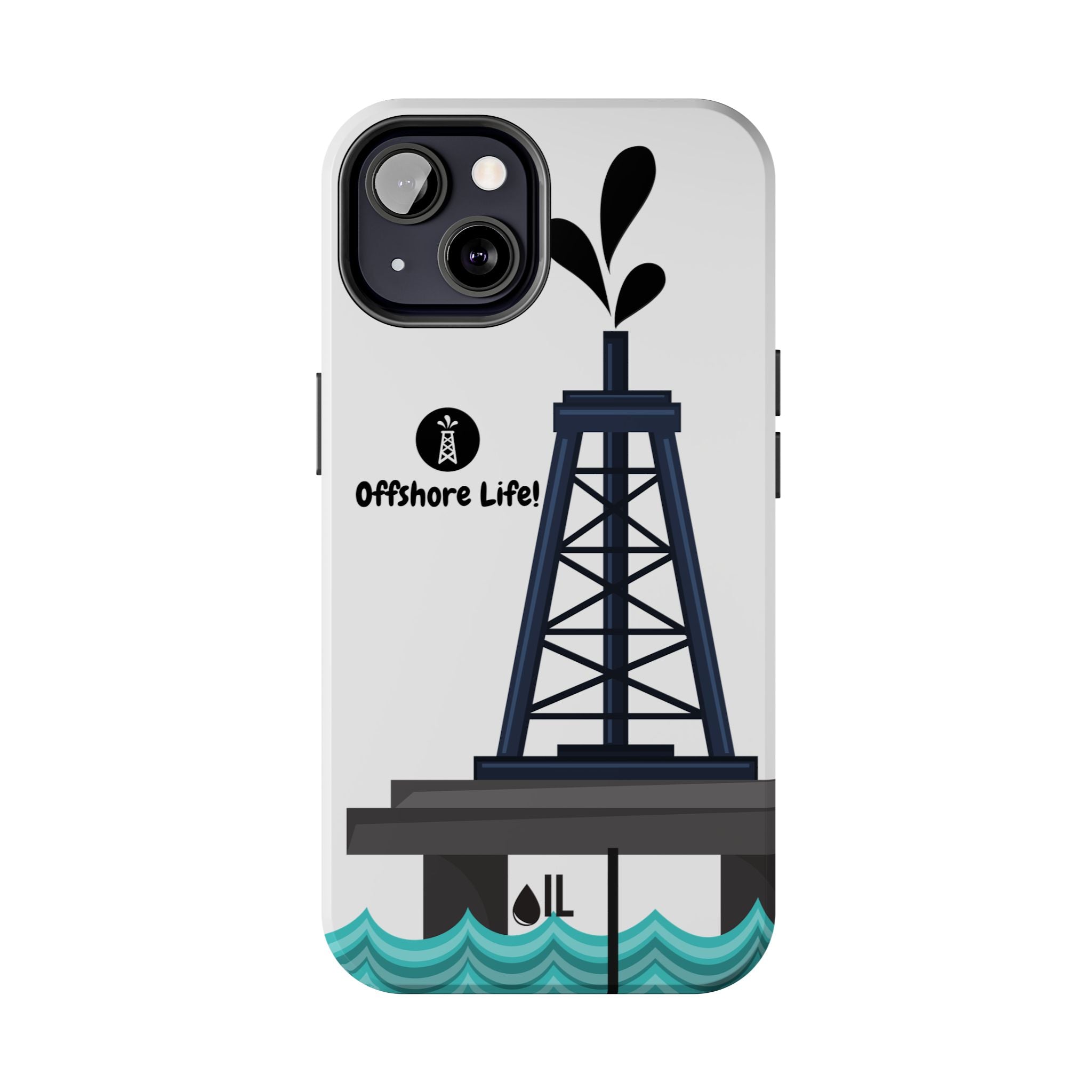 Offshore Life Tough Phone Case (White)