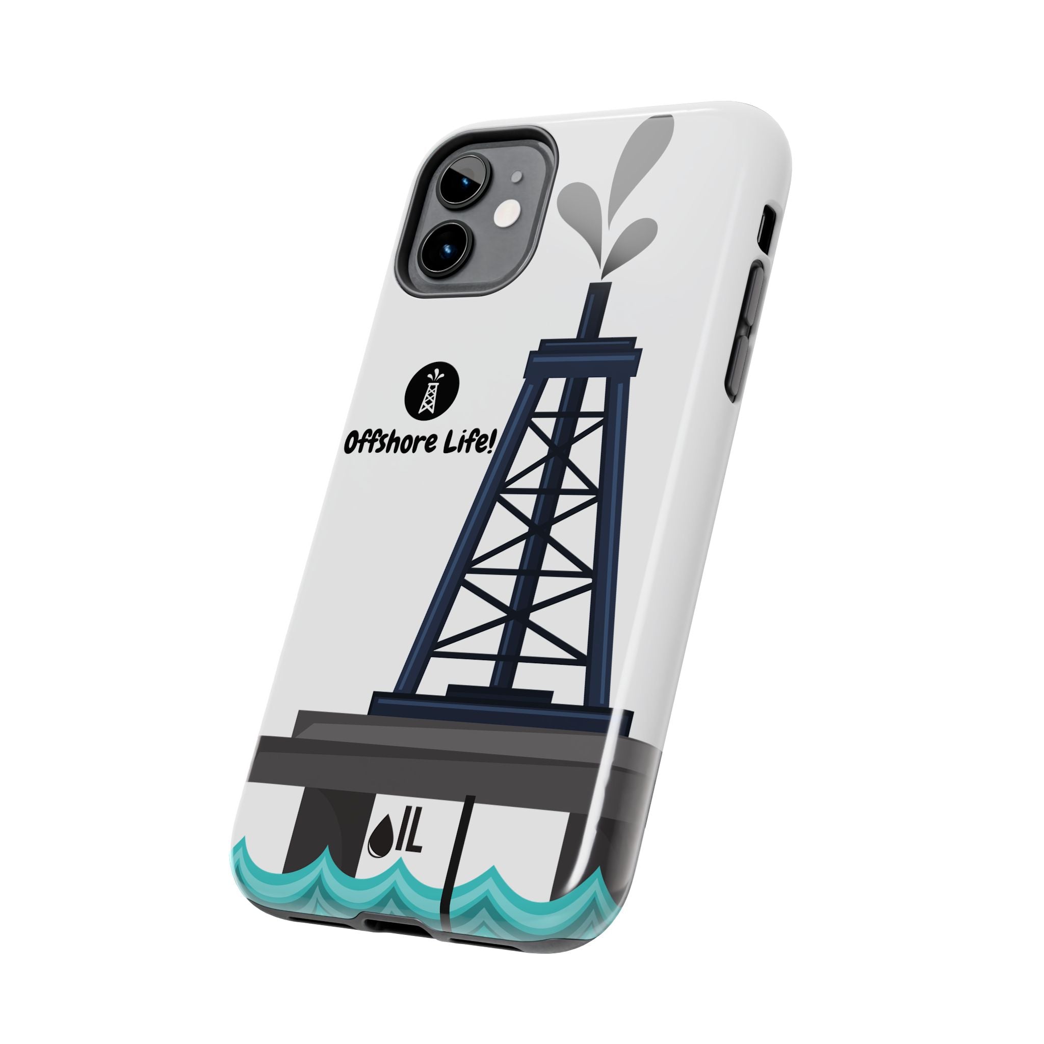 Offshore Life Tough Phone Case (White)