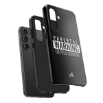 Parental Warning Oilfield Content Tough Phone Case (Black)