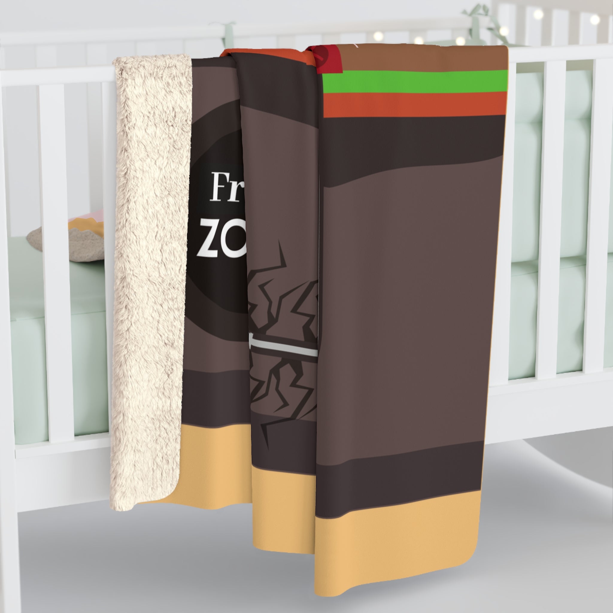 Frac'N Zone Sherpa Fleece Blanket