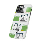 Pumpjack and Money Tough Phone Case (White)