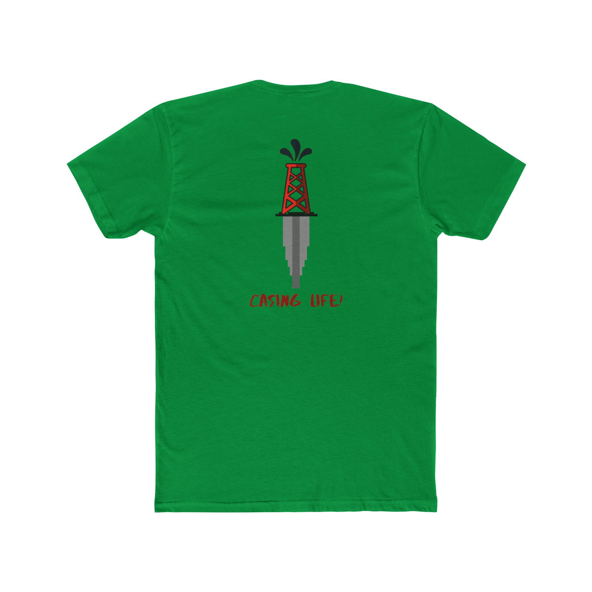 Casing Life Men's Cotton Crew Tee