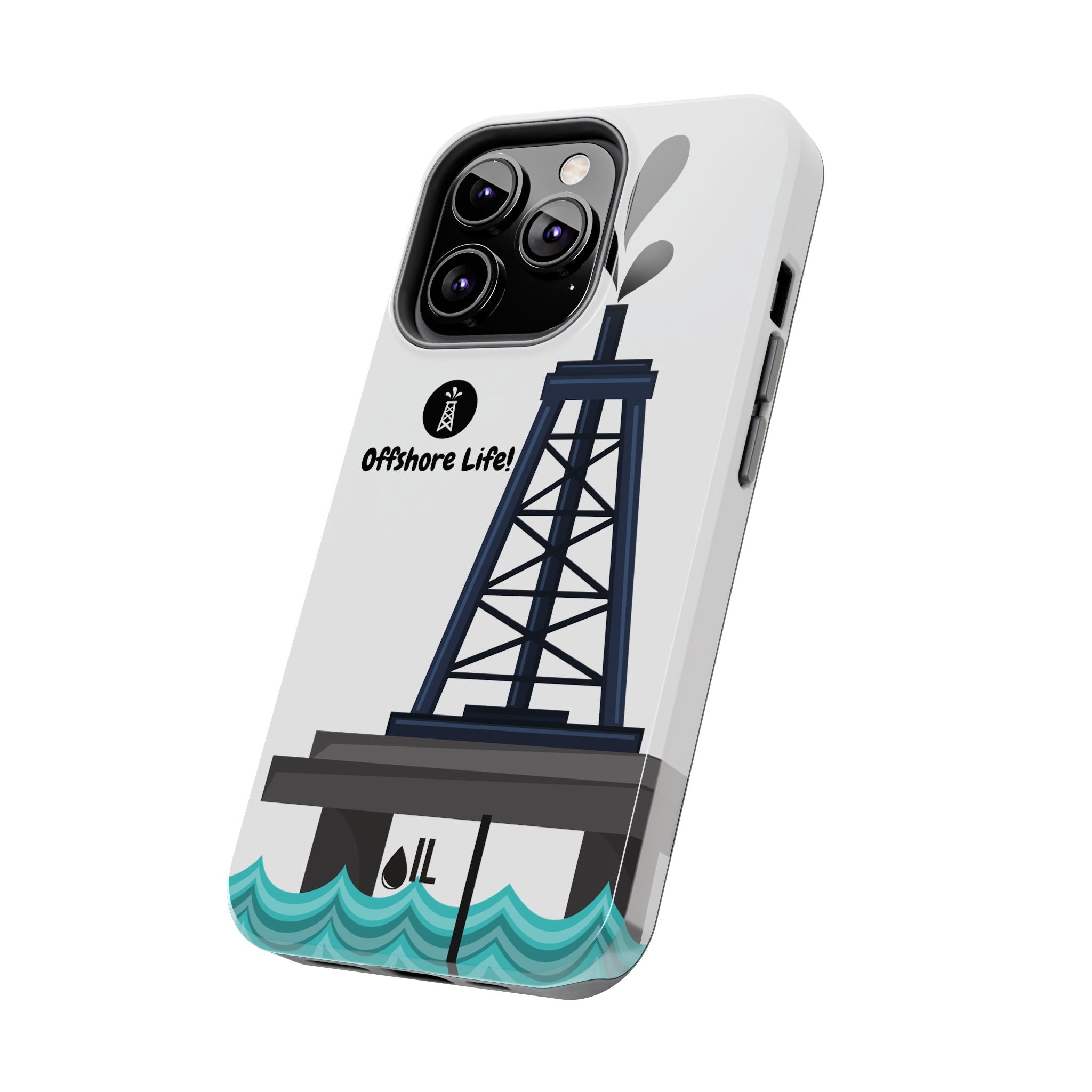 Offshore Life Tough Phone Case (White)