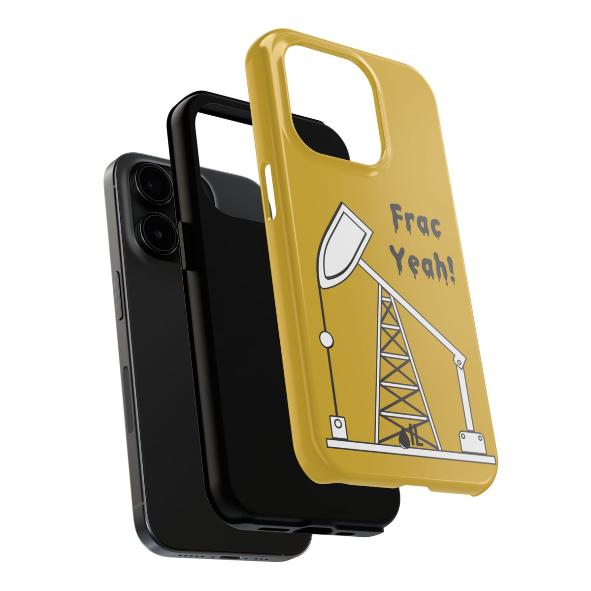 Frac Yeah Tough Phone Case (Golden)