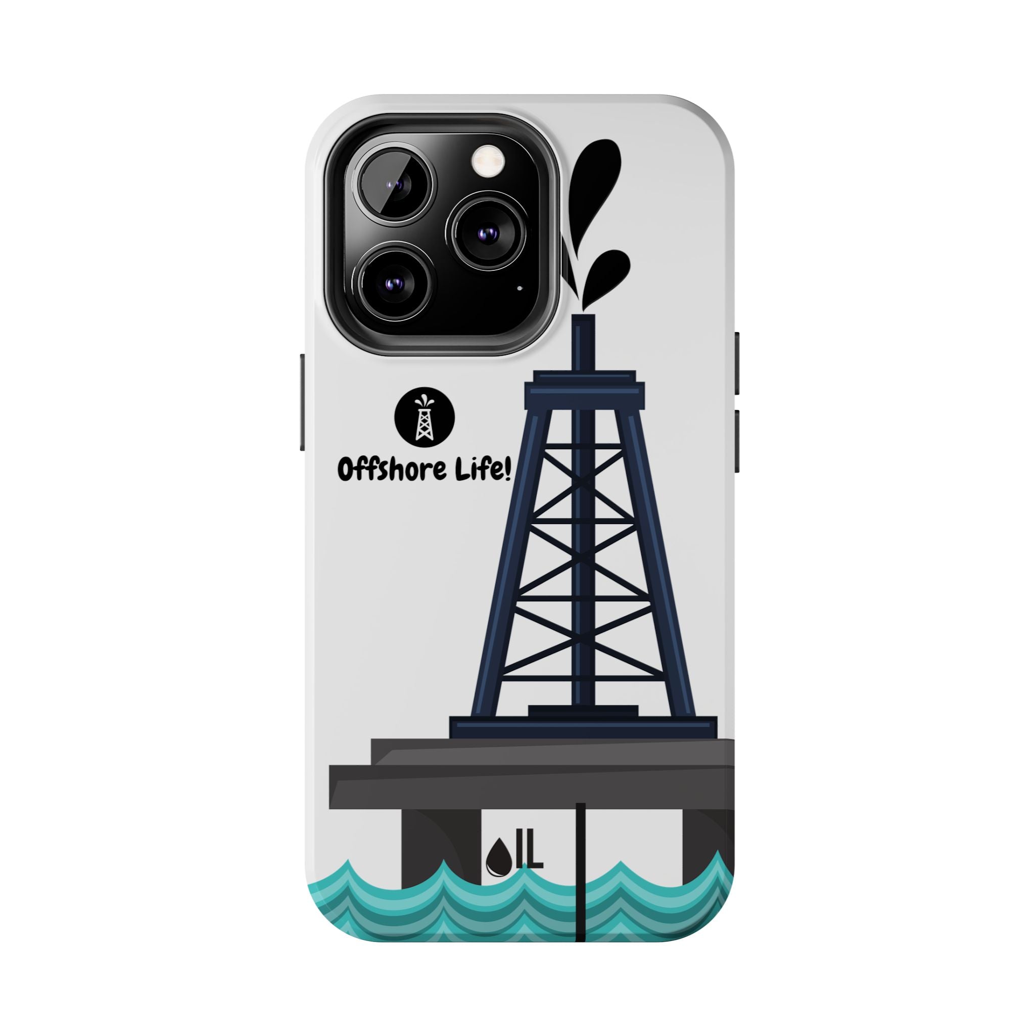 Offshore Life Tough Phone Case (White)