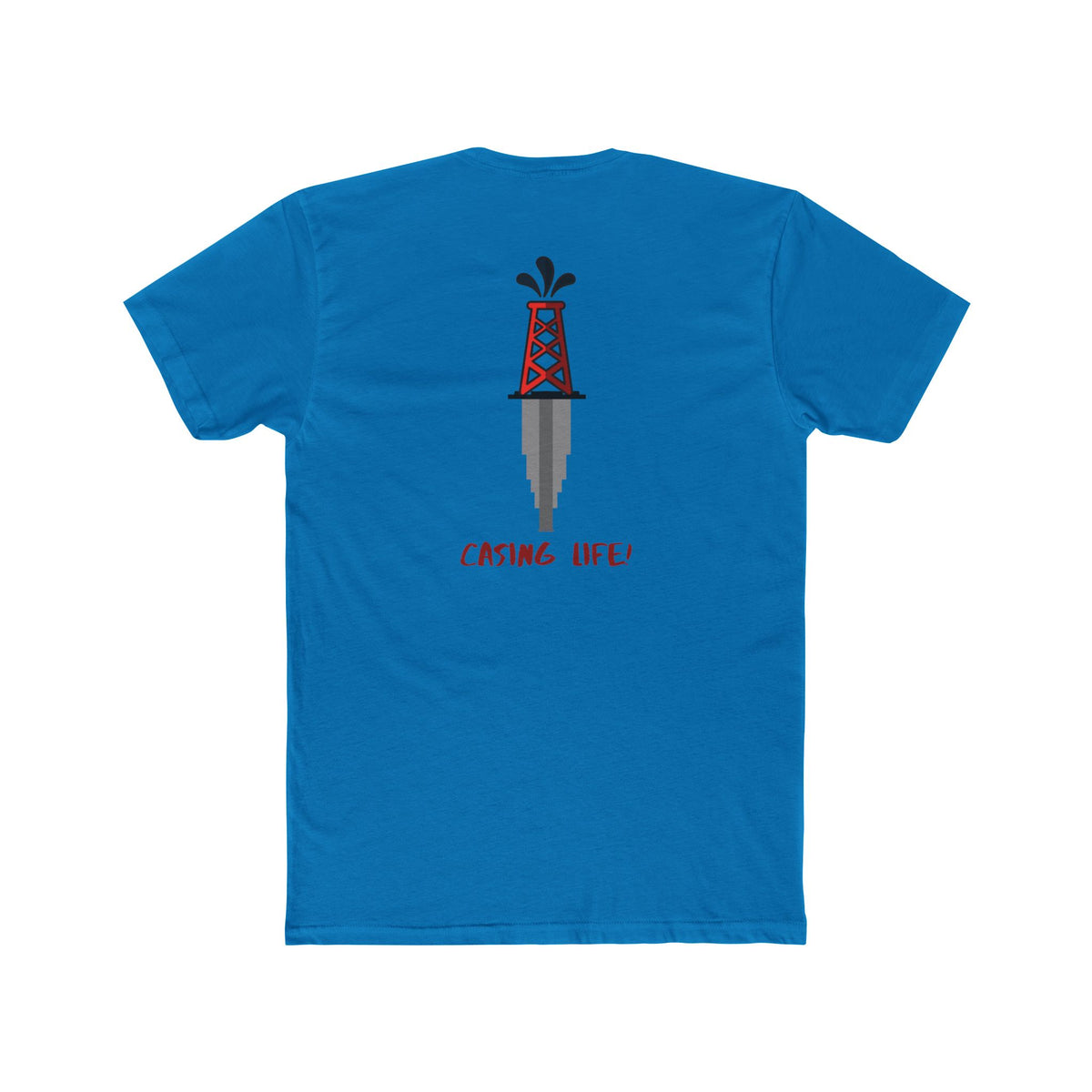 Casing Life Men's Cotton Crew Tee