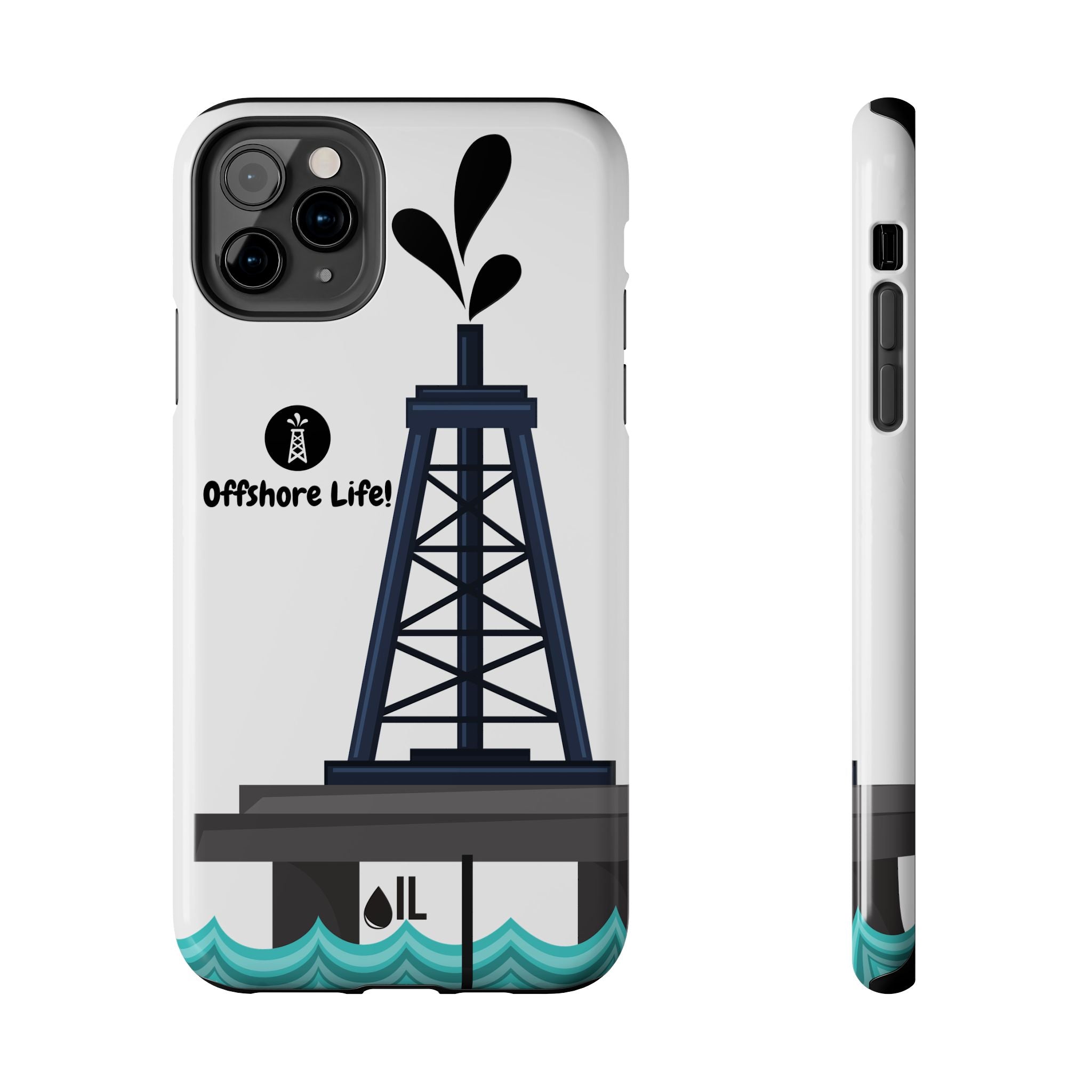 Offshore Life Tough Phone Case (White)