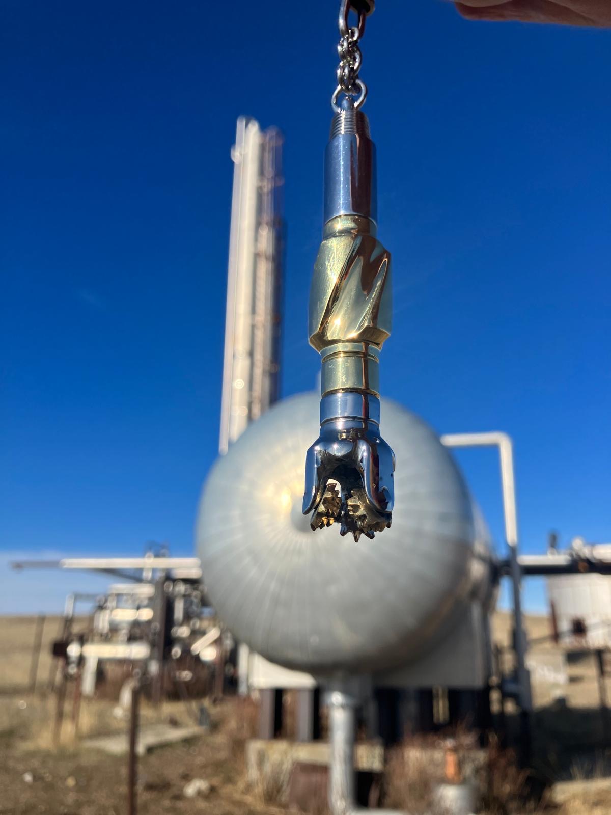 Oilfield Stainless Steel and Bronze Drill Bit With Stabilizer