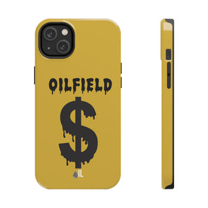 Oilfield Money Tough Phone Case (Golden)