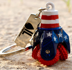 American Oil Tricone Drill Bit Keychain