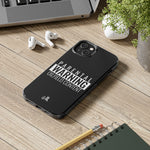 Parental Warning Oilfield Content Tough Phone Case (Black)