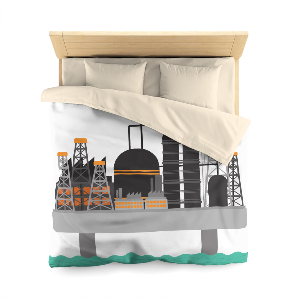 Offshore Microfiber Duvet Cover