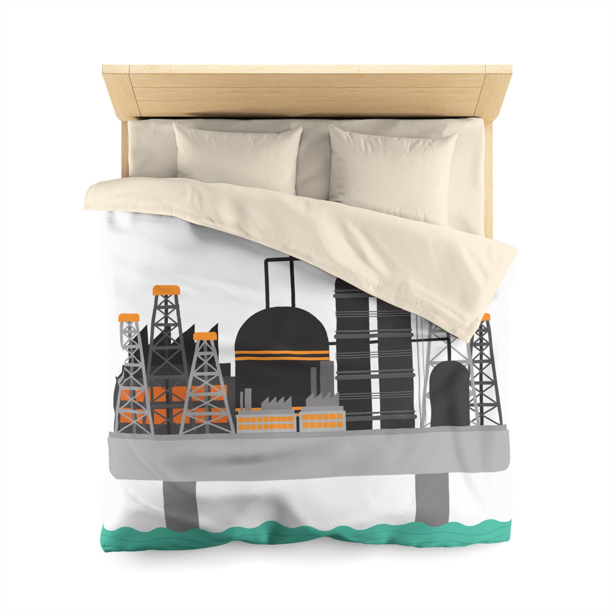 Offshore Microfiber Duvet Cover