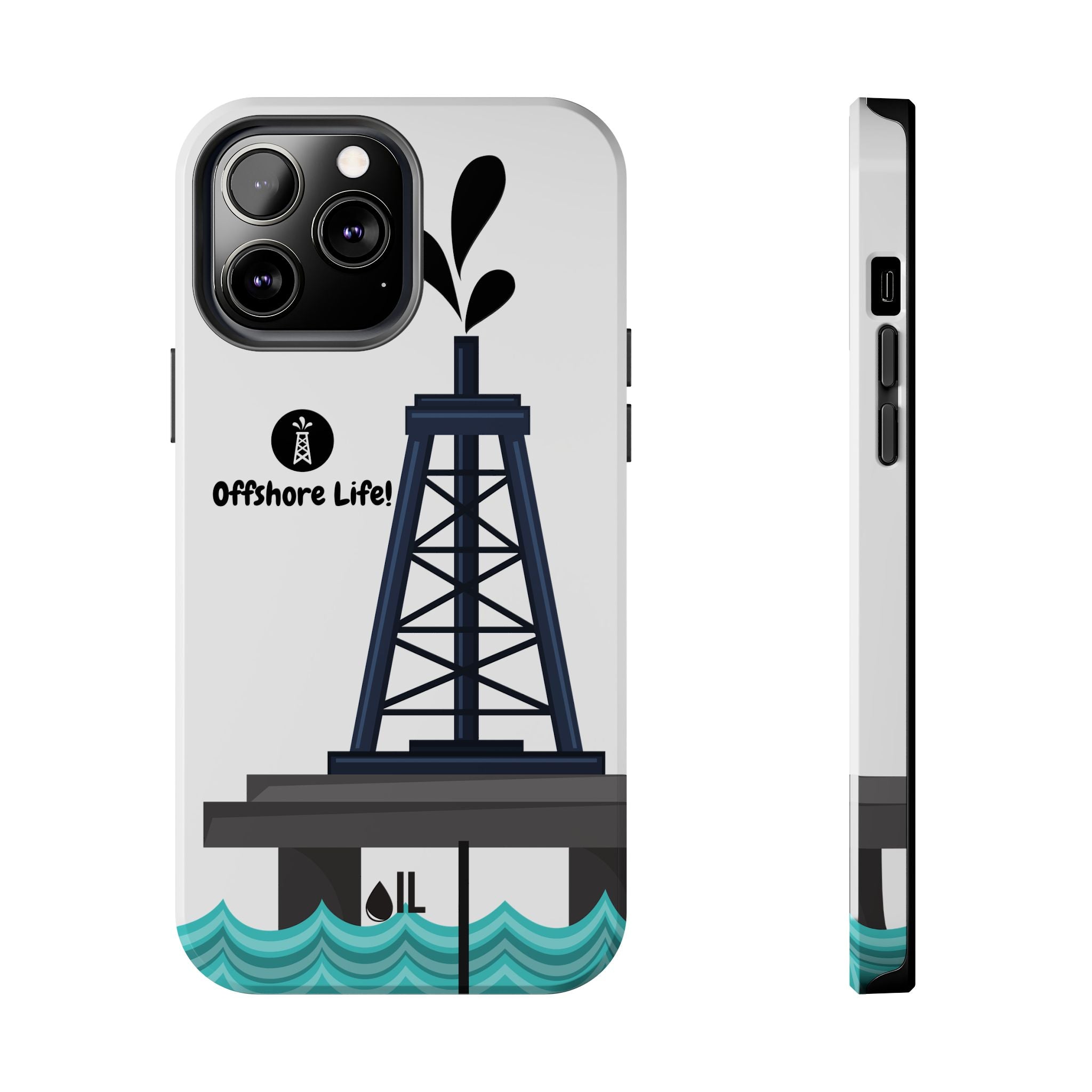 Offshore Life Tough Phone Case (White)