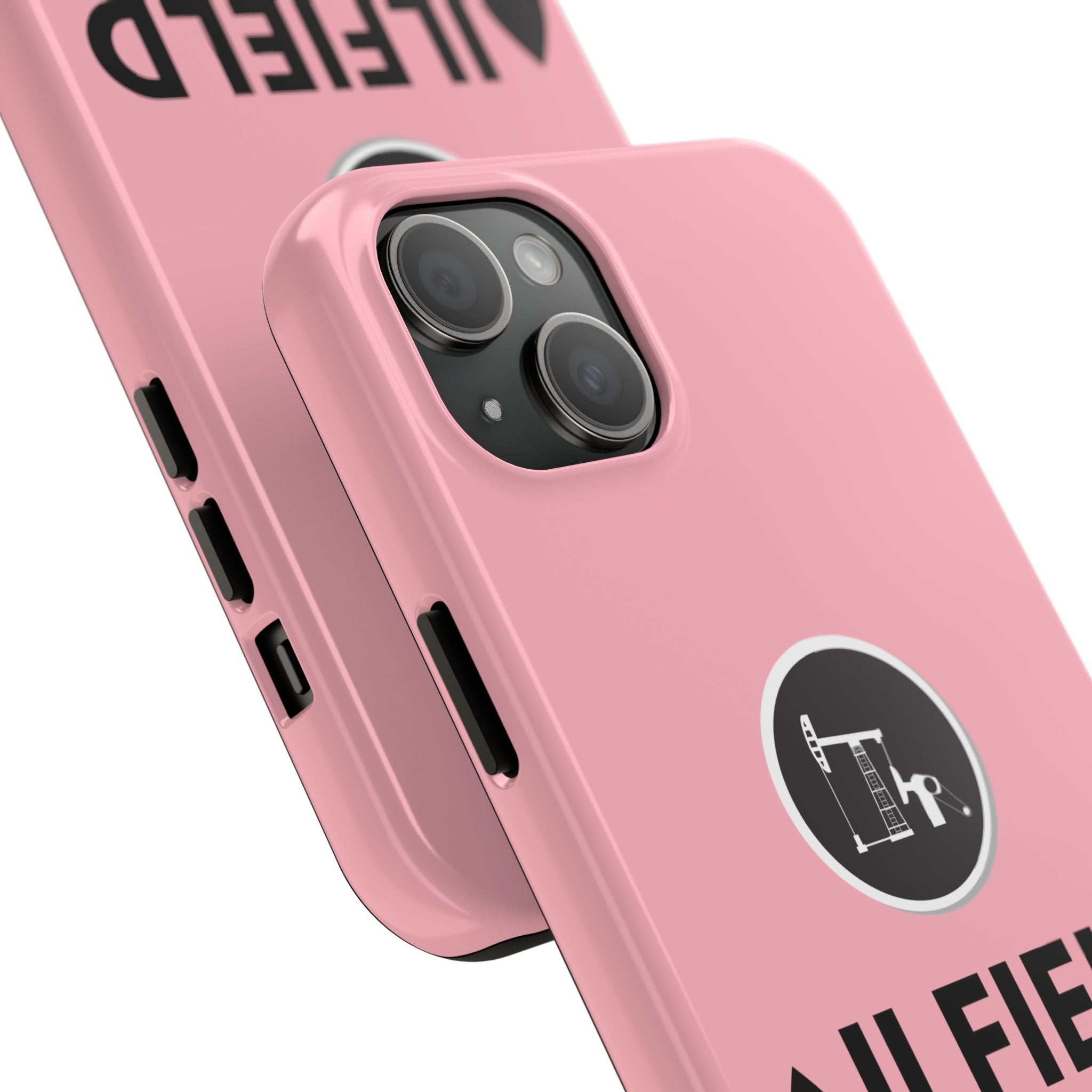 Oilfield Wife Tough Phone Case (Light Pink)