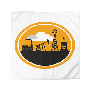 Oilfield Microfiber Duvet Cover