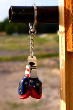 American Oil Tricone Drill Bit Keychain