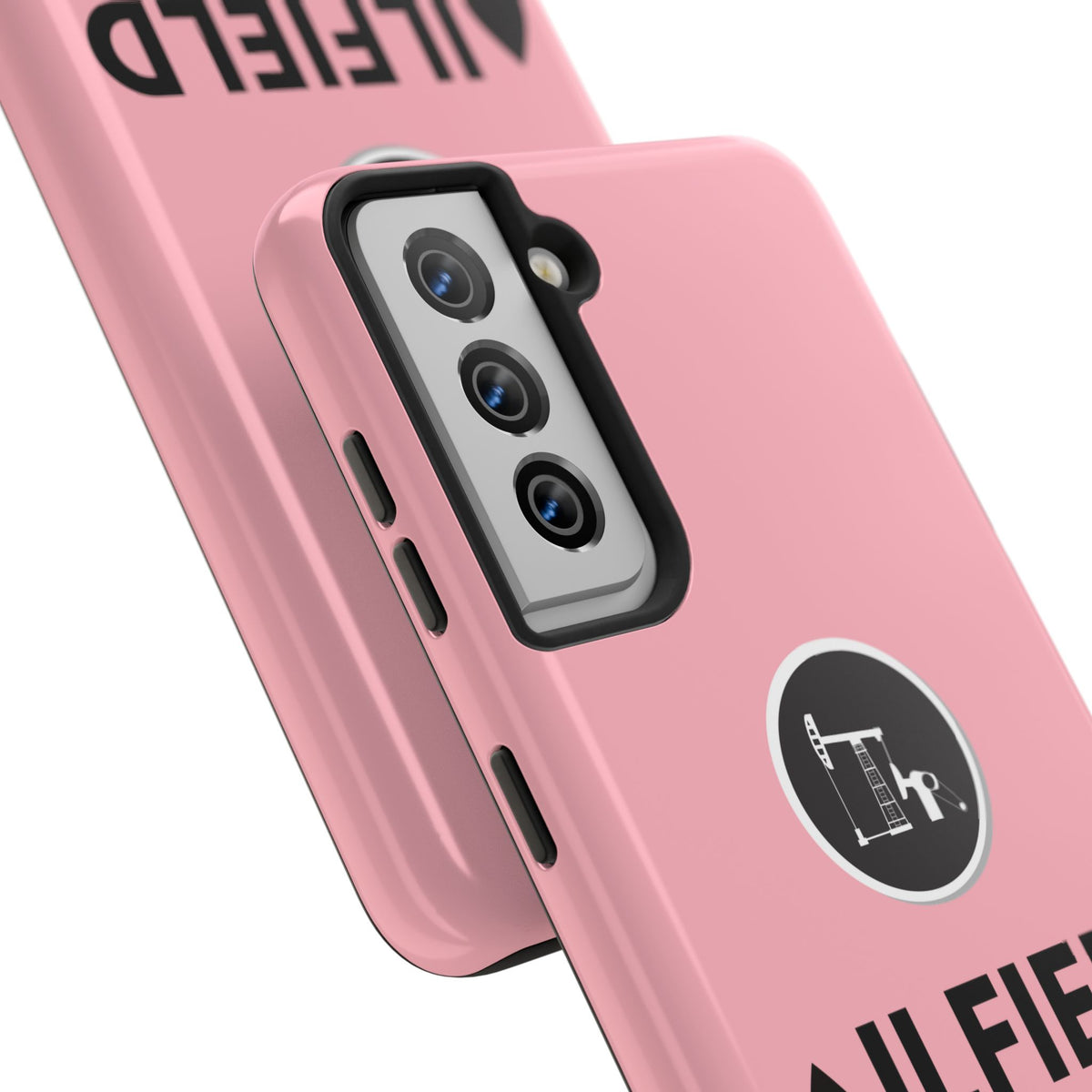 Oilfield Wife Tough Phone Case (Light Pink)