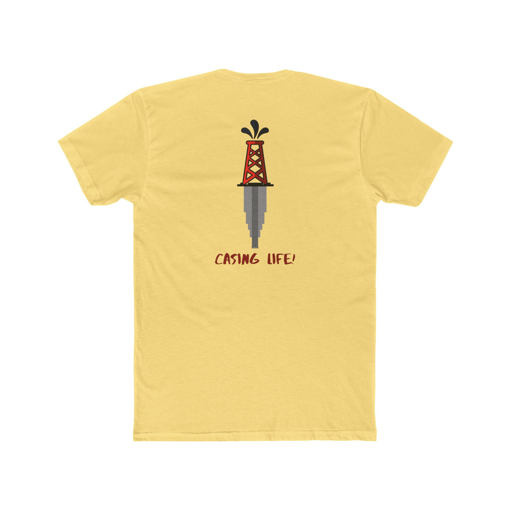 Casing Life Men's Cotton Crew Tee