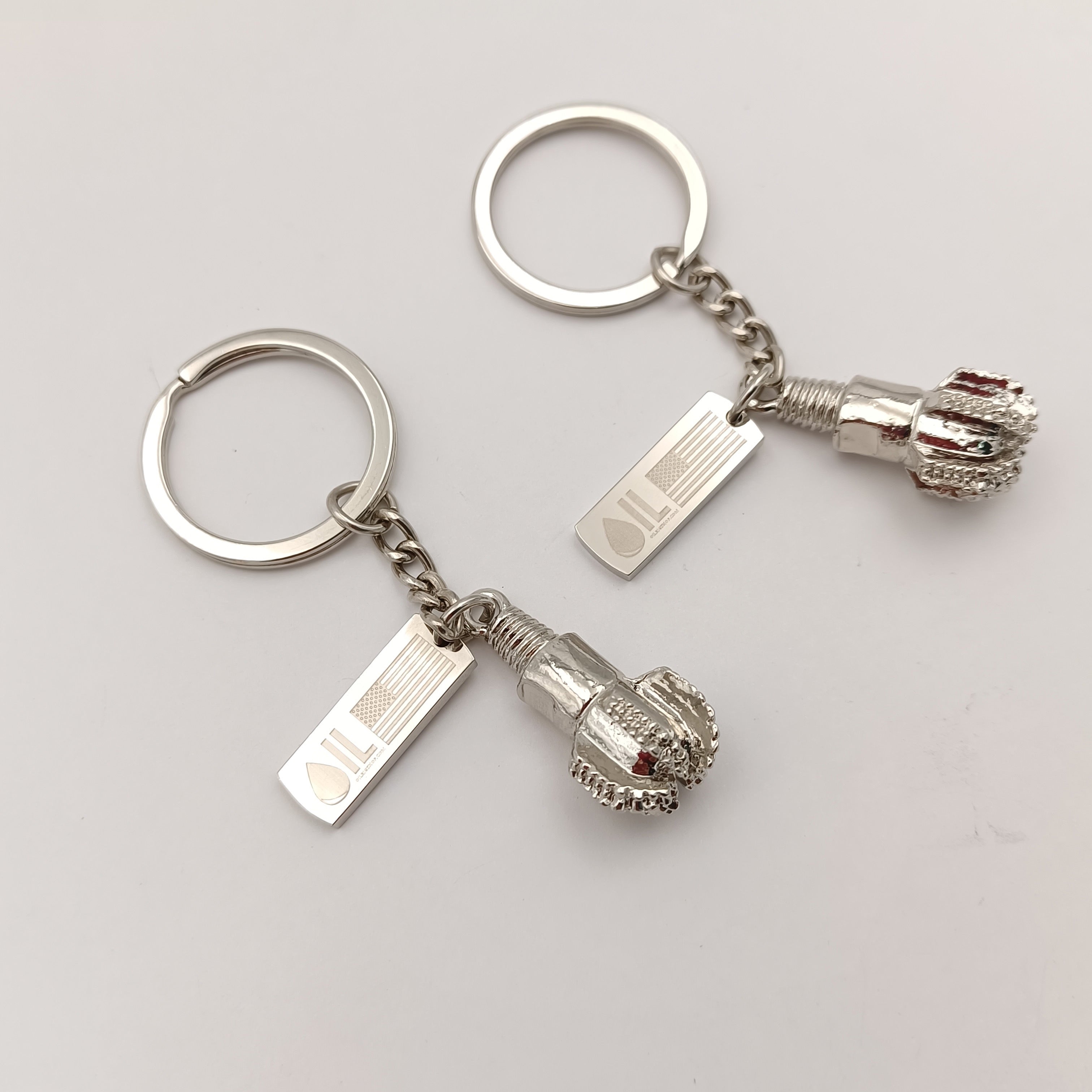 Drill Baby Drill Bit Keychain