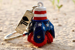 American Oil Tricone Drill Bit Keychain