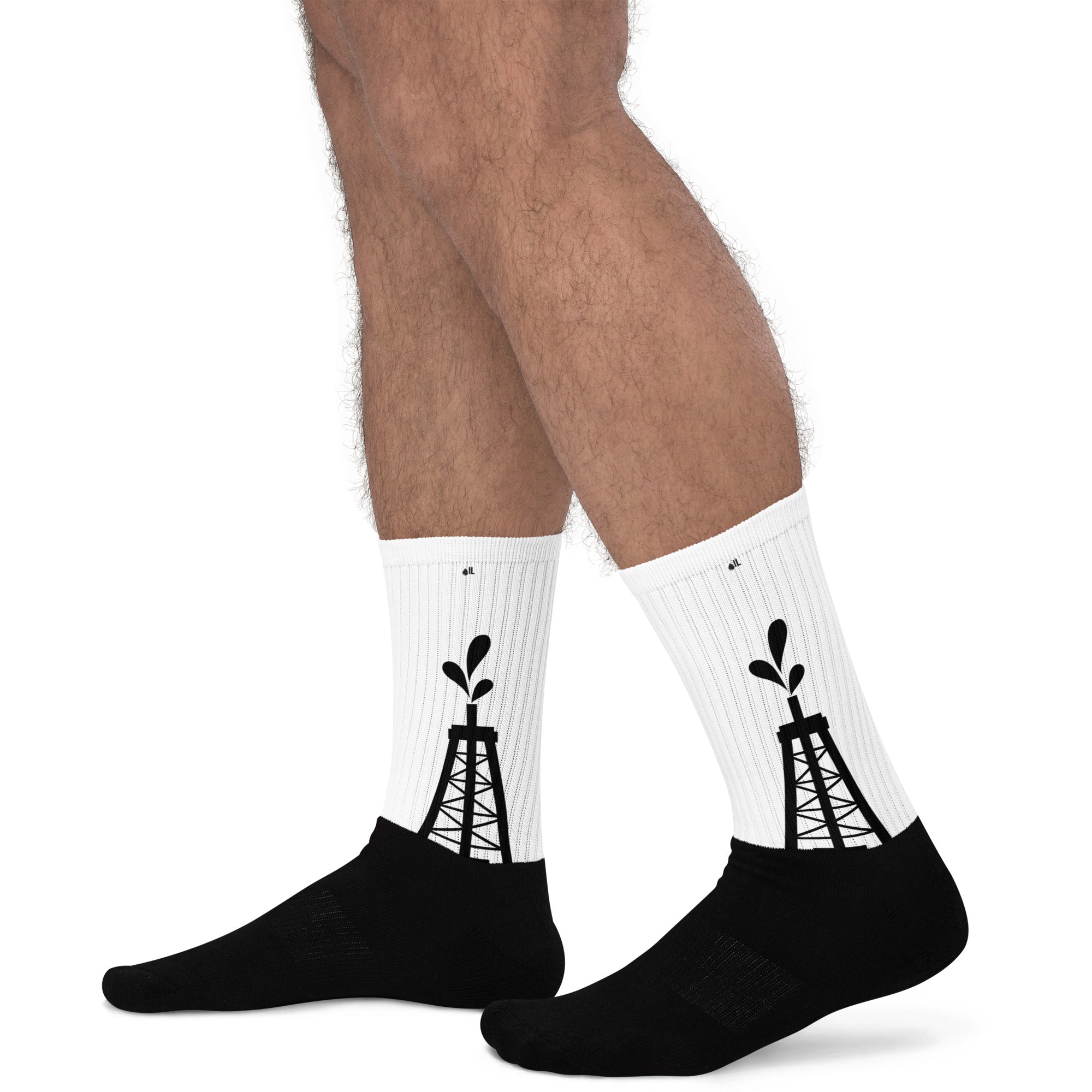 Fun Oilfield Rig Unisex Socks