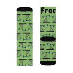 Frac Yeah! Oilfield Socks (Dollar bill color)