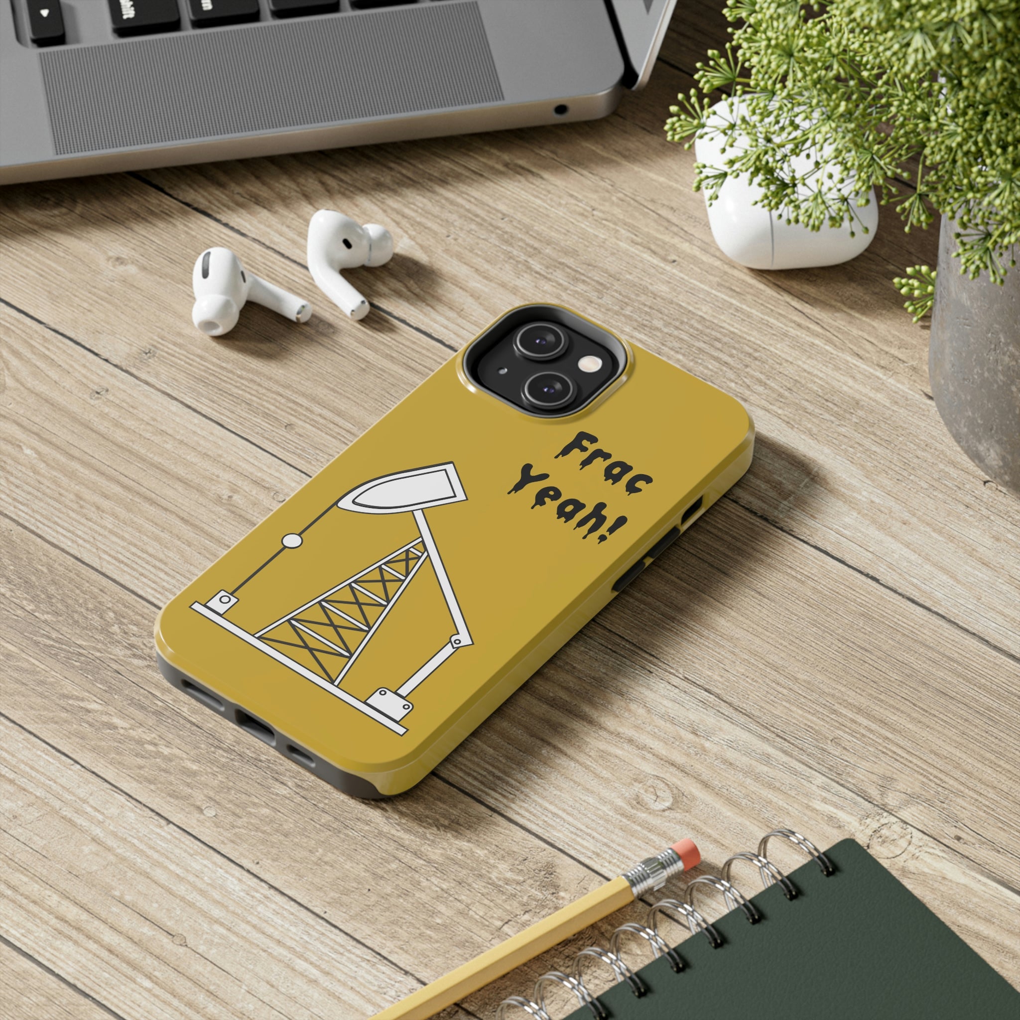 Frac Yeah Tough Phone Case (Golden)