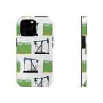 Pumpjack and Money Tough Phone Case (White)