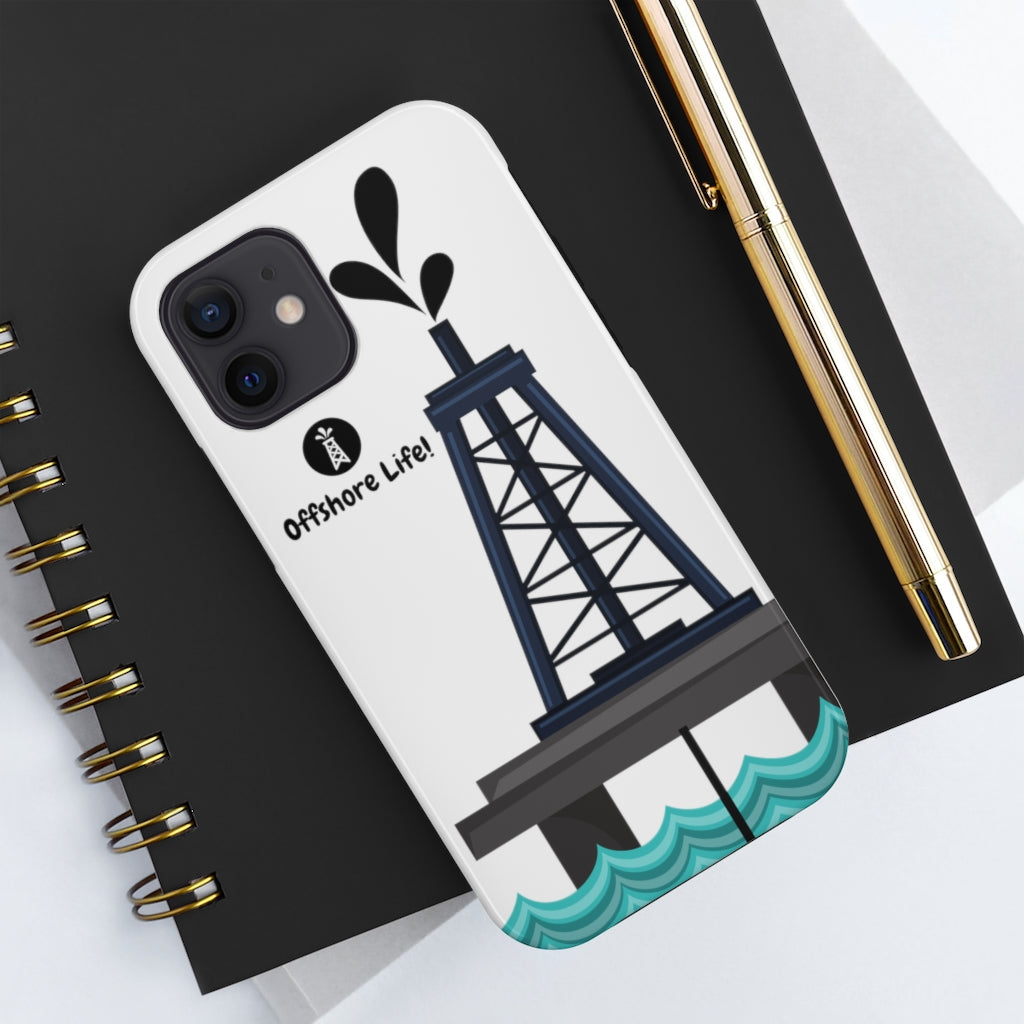 Offshore Life Tough Phone Case (White)