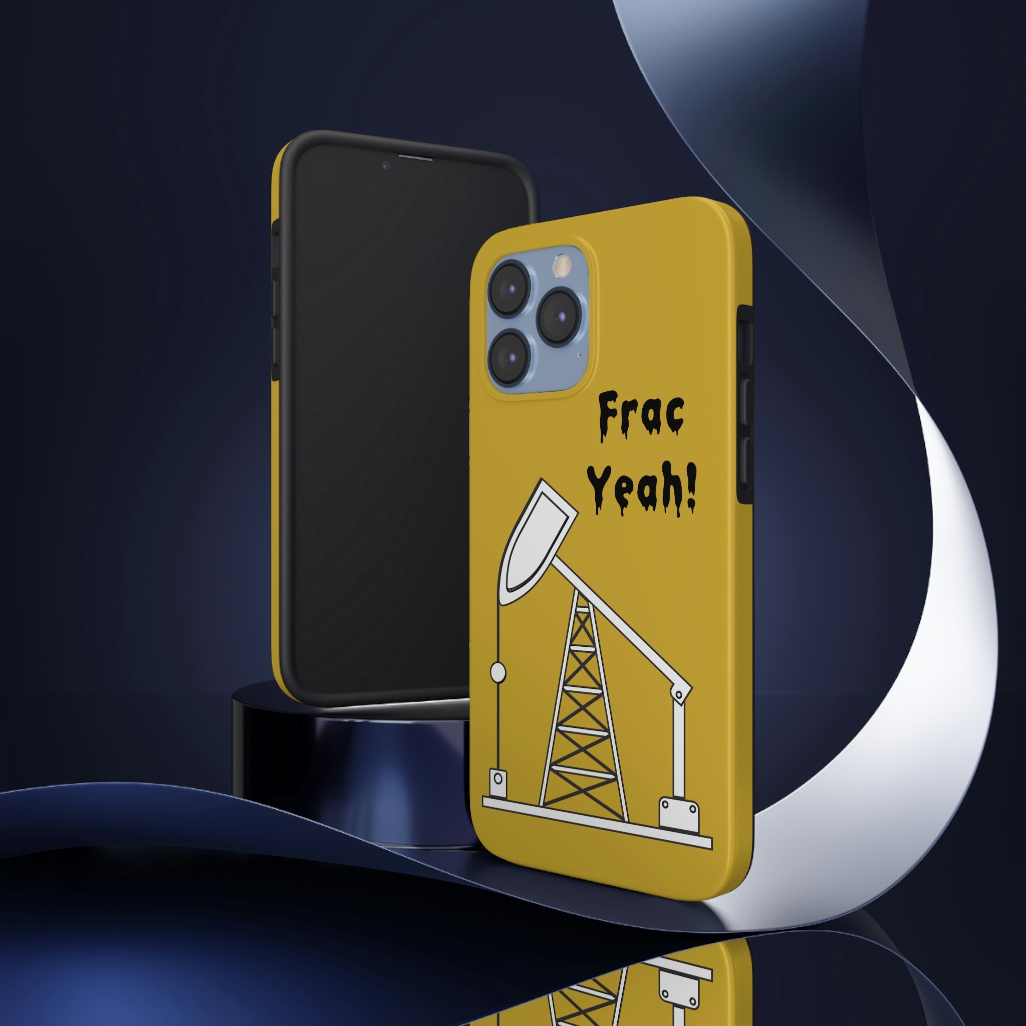 Frac Yeah Tough Phone Case (Golden)