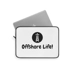 Offshore Life Laptop Sleeve (White)