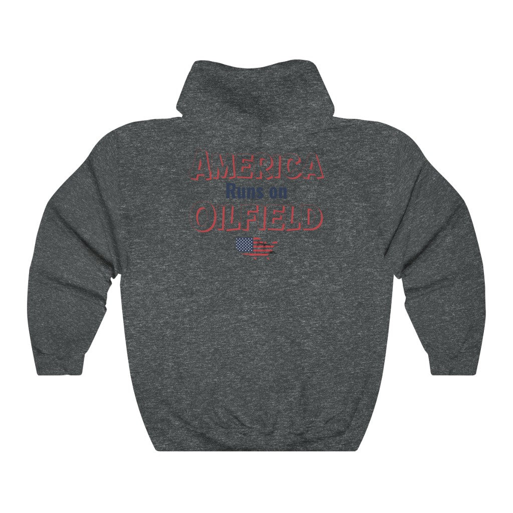 America Runs On Oilfield Unisex Hoodie