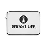 Offshore Life Laptop Sleeve (White)