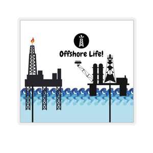 Offshore Life Sticker (Landscape)