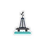 Offshore Rig Sticker