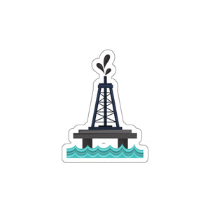 Offshore Rig Sticker