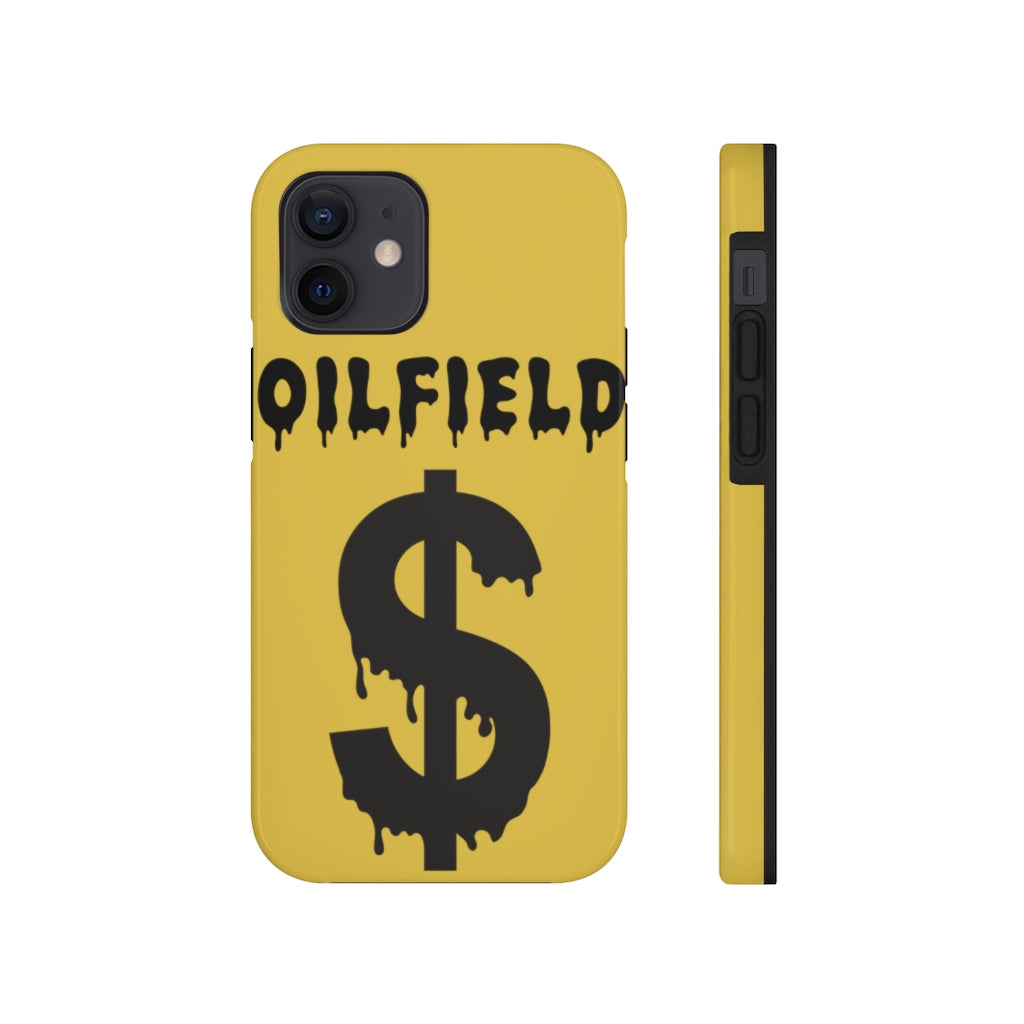 Oilfield Money Tough Phone Case (Golden)